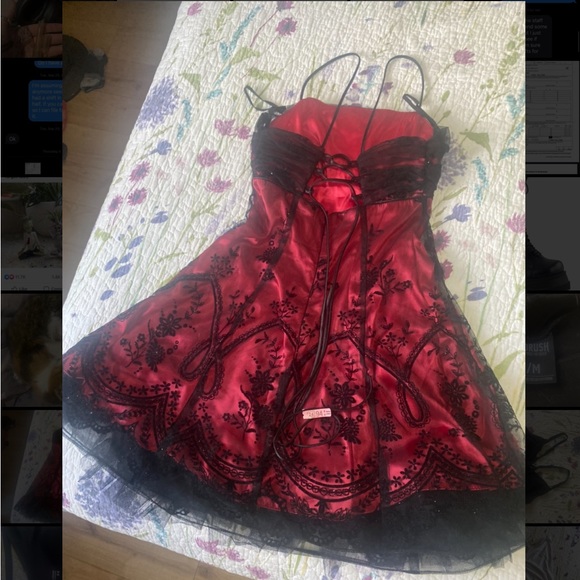 Red dress by Juno - Picture 2 of 3